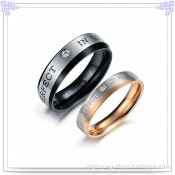 Fashion Jewellery Stainless Steel Couples Ring (HR3584)
